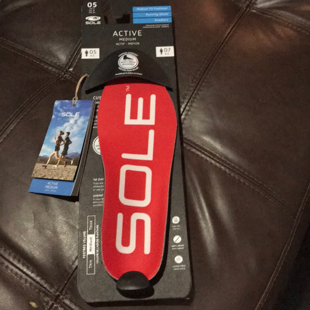 Sole active medium fit running/sneakers soles